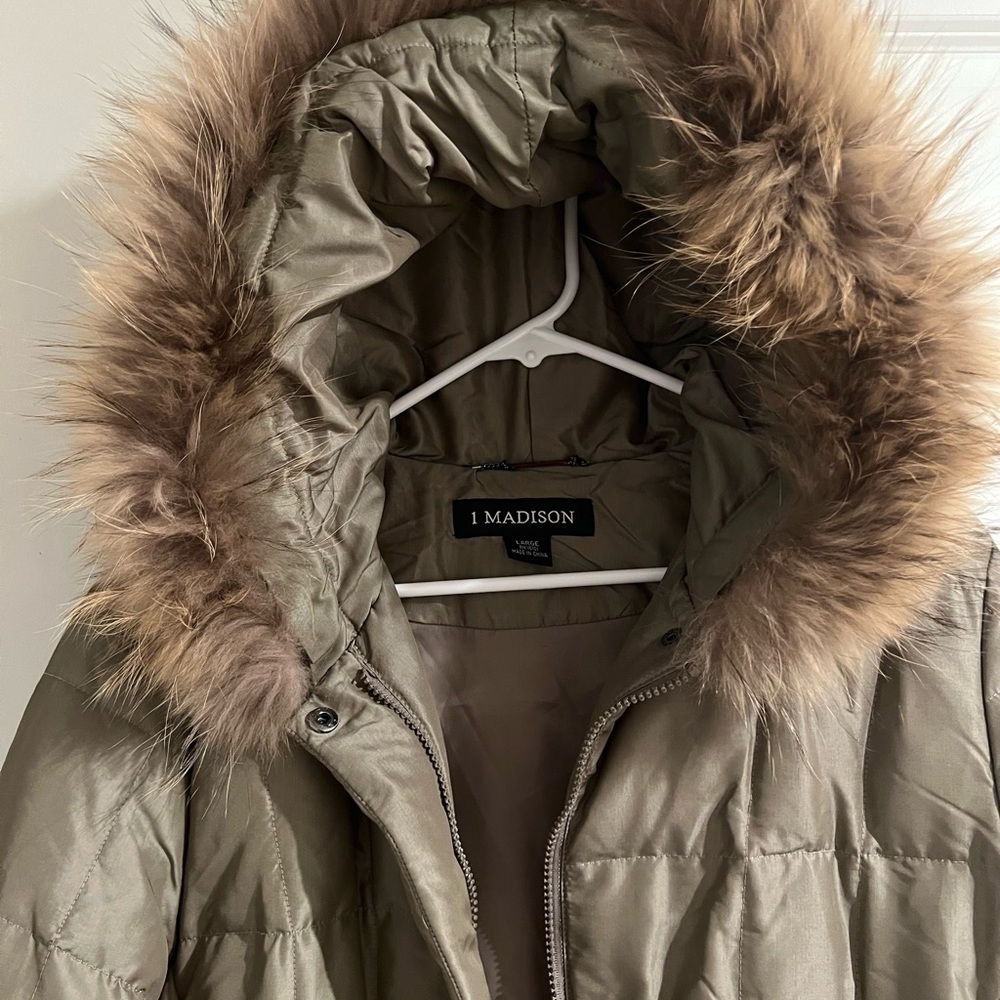 Full Length parka with generous hood
